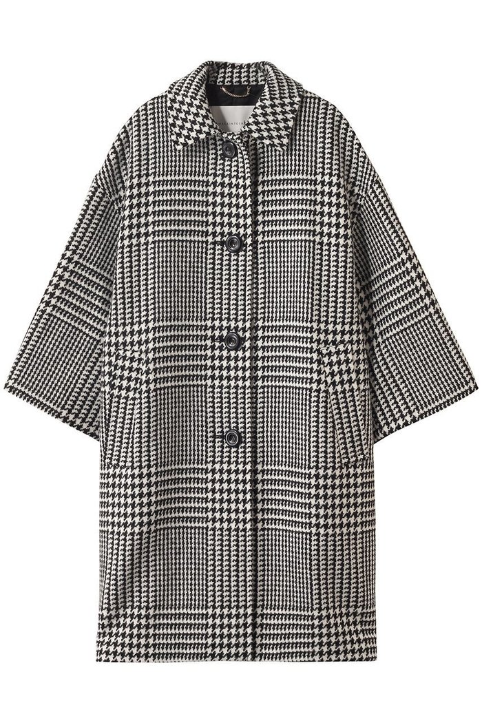 【マッキントッシュ/MACKINTOSH】のCOLLIN グレンチェック ステンカラー コート インテリア・キッズ・メンズ・レディースファッション・服の通販 founy(ファニー) https://founy.com/ ファッション Fashion レディースファッション Fashion for Women アウター Coat / Outerwear Collection コート・ロングコート・ピーコート Long Coats, Peacoats & More オケージョン Occasion Wear クラシック Classic, Timeless Style チェック Check, Plaid, Tartan ビジネス 仕事 通勤 Business / Work / Commuting モダン Modern, Contemporary ロング Long, Long-Length |ID: prp329100004616122 ipo3291000000035964655