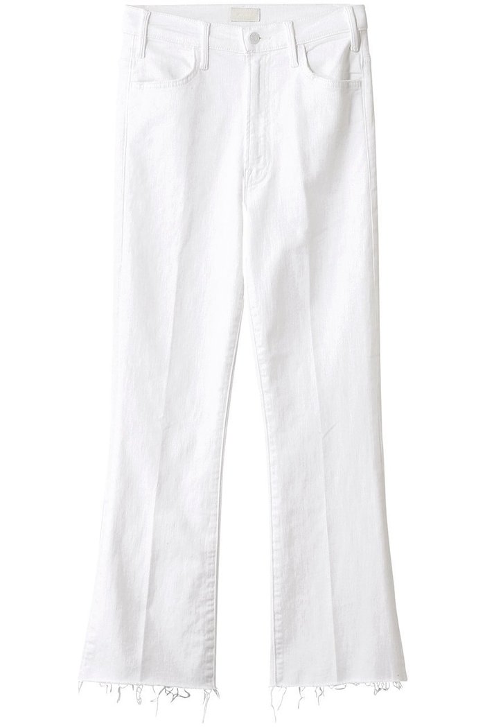 【マザー/MOTHER】のTHE HUSTLER ANKLE FRAY フレアデニム(FOT) インテリア・キッズ・メンズ・レディースファッション・服の通販 founy(ファニー) https://founy.com/ ファッション Fashion レディースファッション Fashion for Women パンツ Pants & Trousers デニムパンツ・ジーンズ・美脚デニム Denim Jeans & Pants アンクル Ankle-Length Design ストレッチ Stretch, Stretchy Fabric デニム Denim, Jeans Material フレア Flare, Flared エレガント 上品 Elegant 人気 Popular, Best Seller 定番 Standard, Basic Item 新作・新入荷 New Arrivals / New In |ID: prp329100004616126 ipo3291000000033061903