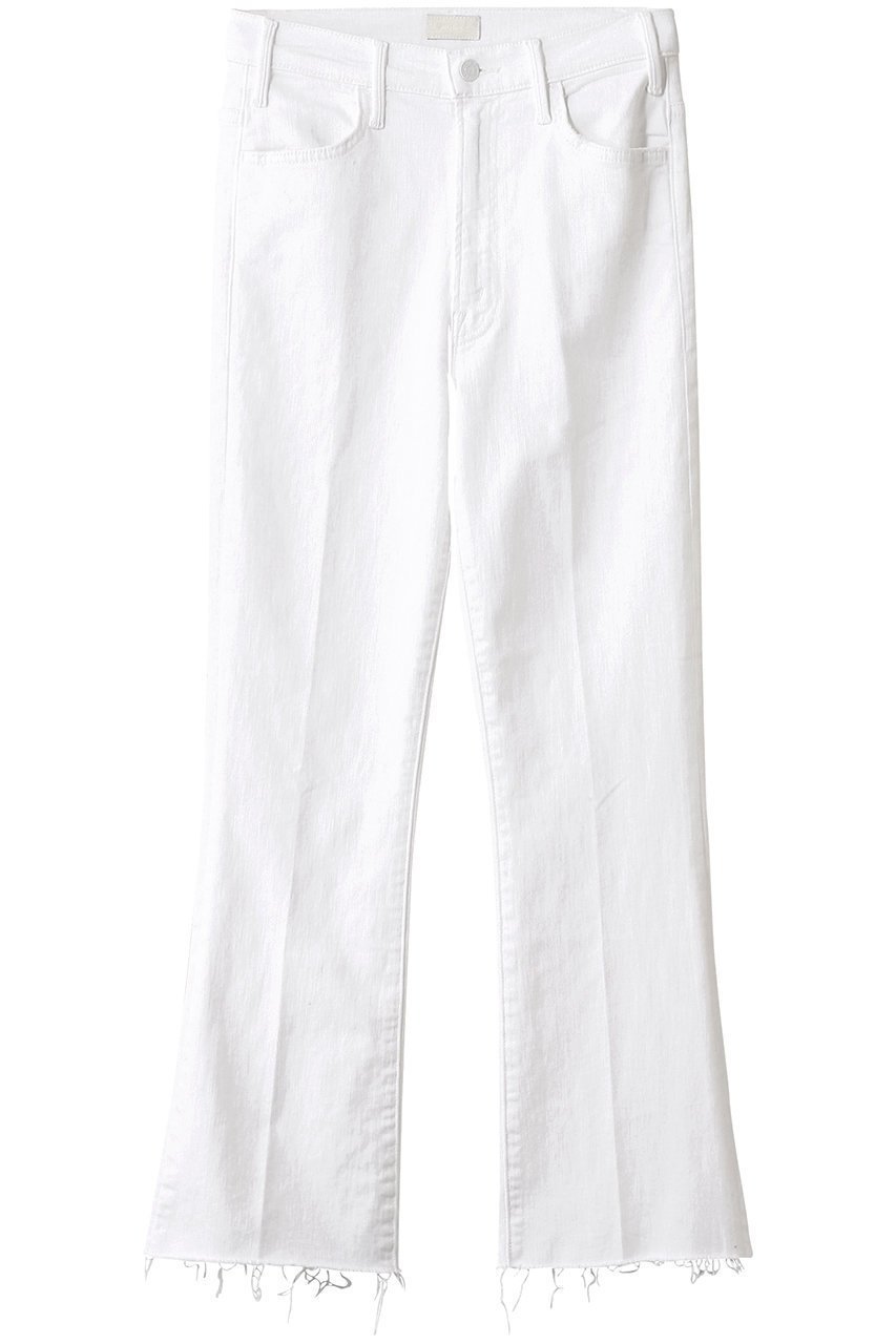 【マザー/MOTHER】のTHE HUSTLER ANKLE FRAY フレアデニム(FOT) 人気、トレンドファッション・服の通販 founy(ファニー) 　ファッション　Fashion　レディースファッション　Fashion for Women　パンツ　Pants & Trousers　デニムパンツ・ジーンズ・美脚デニム　Denim Jeans & Pants　アンクル　Ankle-Length Design　ストレッチ　Stretch, Stretchy Fabric　デニム　Denim, Jeans Material　フレア　Flare, Flared　エレガント 上品　Elegant　人気　Popular, Best Seller　定番　Standard, Basic Item　新作・新入荷　New Arrivals / New In　 other-1|ID: prp329100004616126 ipo3291000000033061903