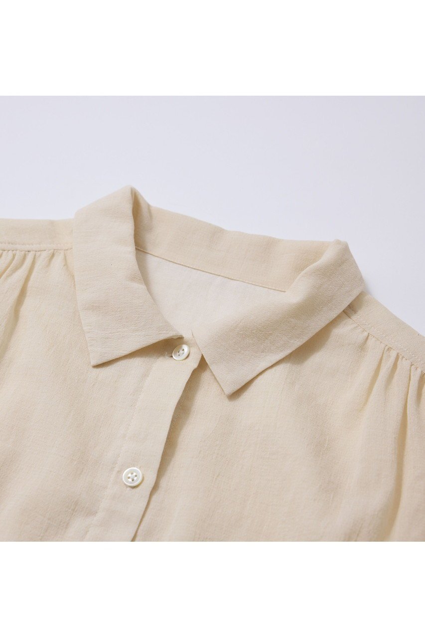 【プリスティン/PRISTINE】のちりめんギャザーパジャマ 人気、トレンドファッション・服の通販 founy(ファニー) 　ファッション　Fashion　レディースファッション　Fashion for Women　ギャザー　Gathered, Ruffled　シアー　Sheer, See-Through　パジャマ　Pajamas, Sleepwear　ヨーク　Yoke, Yoke Design　夏　Summer　新作・新入荷　New Arrivals / New In　長袖　Long Sleeve, Full Sleeve　other-4|ID: prp329100004616127 ipo3291000000033061927