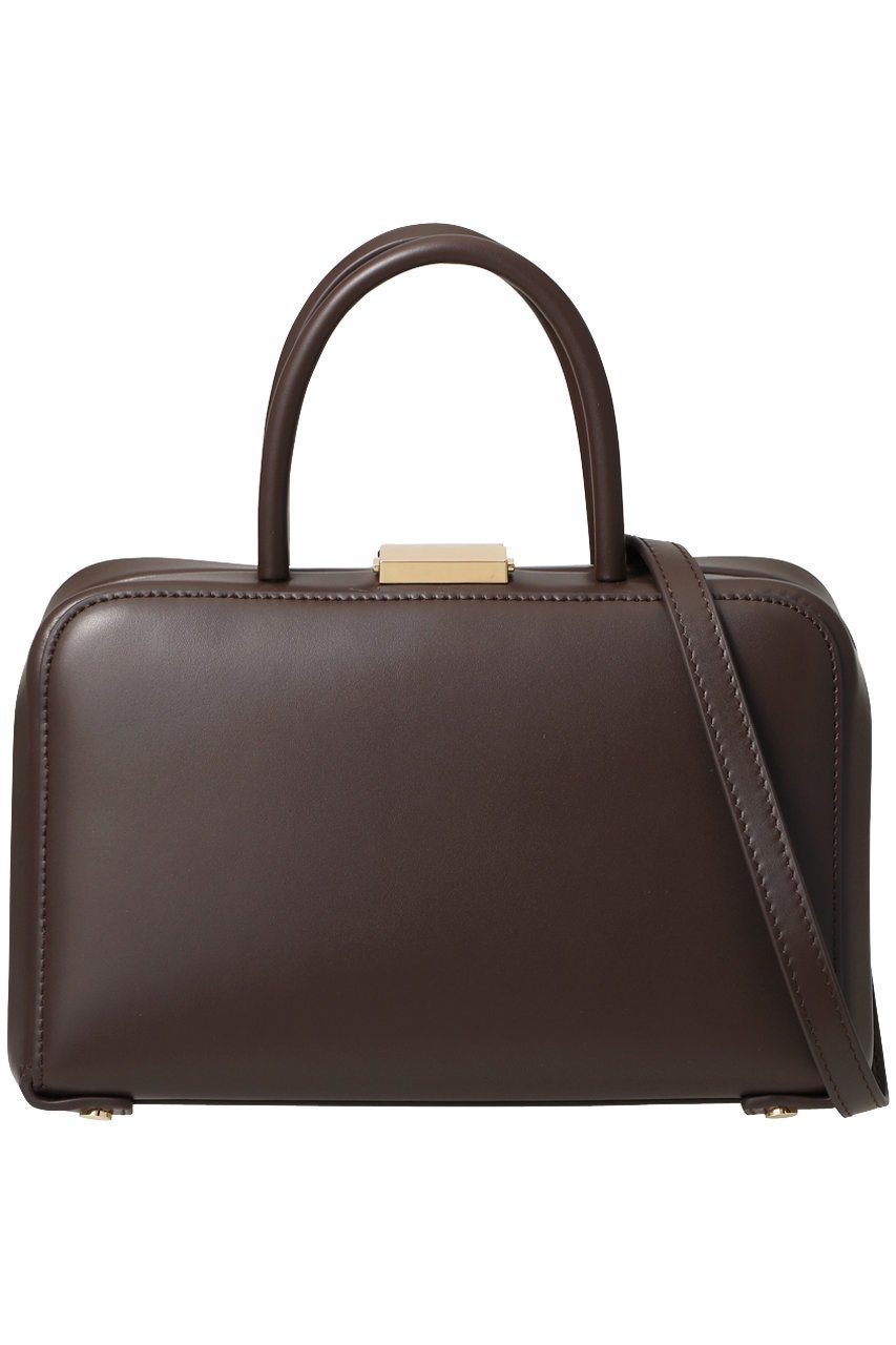 【プンティ/PUNTI】のPORTRAIT 2wayハンドバッグ インテリア・キッズ・メンズ・レディースファッション・服の通販 founy(ファニー) 　ファッション　Fashion　レディースファッション　Fashion for Women　バッグ　Bags　エレガント 上品　Elegant　クラシック　Classic, Timeless Style　フレーム　Frame, Outline　ダークブラウン|ID: prp329100004616867 ipo3291000000035101403