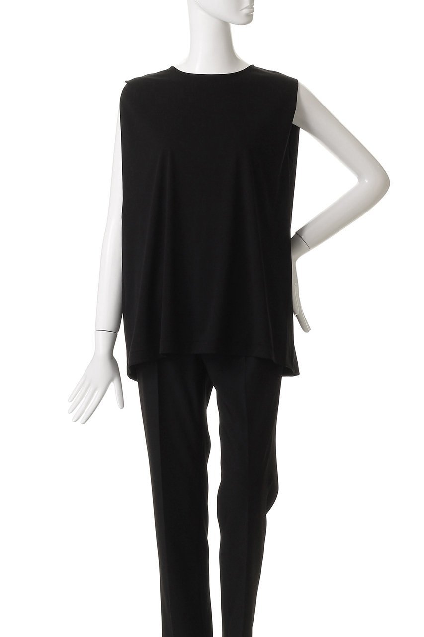 【スリー ドッツ/three dots】のプレミアムシャツ ジャージースリーブレス 人気、トレンドファッション・服の通販 founy(ファニー) 　ファッション　Fashion　レディースファッション　Fashion for Women　トップス・カットソー　Cut & Sew Tops　キャミソール&ノースリーブ　Camisoles & Sleeveless Tops　シャツ・ブラウス・オフィスカジュアル　Elegant Blouses & Button-Ups　ロングTシャツ・Tシャツ　Longline T-Shirts & Tees　カットソー・ベーシックTシャツ　Cut-and-Sewn Tops / Stretch Tees & Basics　なめらか　Smooth, Silky Texture　キャミソール　Camisole, Spaghetti Strap Top　ショルダー　Shoulder, Shoulder Strap　タンク　Tank Top, Sleeveless Top　プレミアム　Premium, High-End　エレガント 上品　Elegant　新作・新入荷　New Arrivals / New In　other-2|ID: prp329100004616881 ipo3291000000033075563