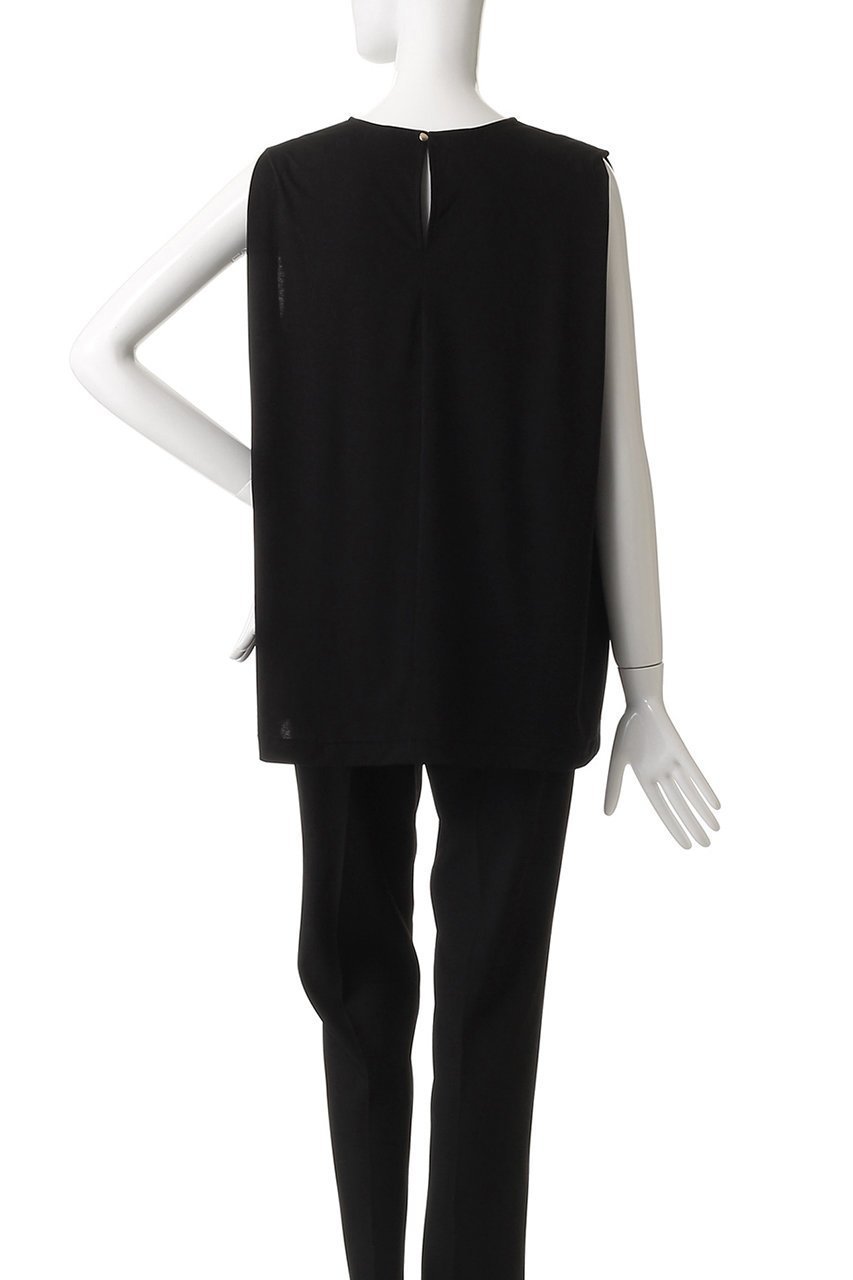 【スリー ドッツ/three dots】のプレミアムシャツ ジャージースリーブレス 人気、トレンドファッション・服の通販 founy(ファニー) 　ファッション　Fashion　レディースファッション　Fashion for Women　トップス・カットソー　Cut & Sew Tops　キャミソール&ノースリーブ　Camisoles & Sleeveless Tops　シャツ・ブラウス・オフィスカジュアル　Elegant Blouses & Button-Ups　ロングTシャツ・Tシャツ　Longline T-Shirts & Tees　カットソー・ベーシックTシャツ　Cut-and-Sewn Tops / Stretch Tees & Basics　なめらか　Smooth, Silky Texture　キャミソール　Camisole, Spaghetti Strap Top　ショルダー　Shoulder, Shoulder Strap　タンク　Tank Top, Sleeveless Top　プレミアム　Premium, High-End　エレガント 上品　Elegant　新作・新入荷　New Arrivals / New In　other-4|ID: prp329100004616881 ipo3291000000033075565
