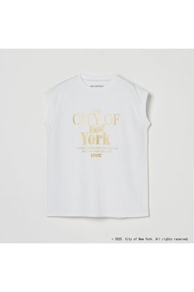 【エリオポール/heliopole】 【GOOD ROCK SPEED】NYC METALLIC PRINT カットソー人気、トレンドファッション・服の通販 founy(ファニー) ファッション Fashion レディースファッション Fashion for Women トップス・カットソー Cut & Sew Tops キャミソール&ノースリーブ Camisoles & Sleeveless Tops シャツ・ブラウス・オフィスカジュアル Elegant Blouses & Button-Ups ロングTシャツ・Tシャツ Longline T-Shirts & Tees カットソー・ベーシックTシャツ Cut-and-Sewn Tops / Stretch Tees & Basics カットソー Cut and Sewn Top キャミソール Camisole, Spaghetti Strap Top タンク Tank Top, Sleeveless Top ニューヨーク New York, NYC Style 新作・新入荷 New Arrivals / New In |ID:prp329100004616882
