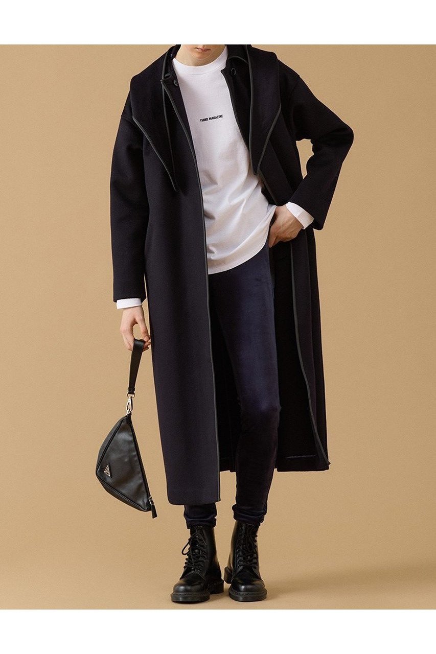 【サードマガジン/THIRD MAGAZINE】のフーデットガウンコート 人気、トレンドファッション・服の通販 founy(ファニー) 　ファッション　Fashion　レディースファッション　Fashion for Women　アウター　Coat / Outerwear Collection　コート・ロングコート・ピーコート　Long Coats, Peacoats & More　2025年　2025　2025-2026秋冬・A/W　Autumn/Winter 2025–26 AW25–26　ガウン　Gown, Robe　シンプル　Simple, Minimal　ストール　Stole, Wrap　ロング　Long, Long-Length　A/W・秋冬　Autumn/Winter　other-4|ID: prp329100004616888 ipo3291000000033075643