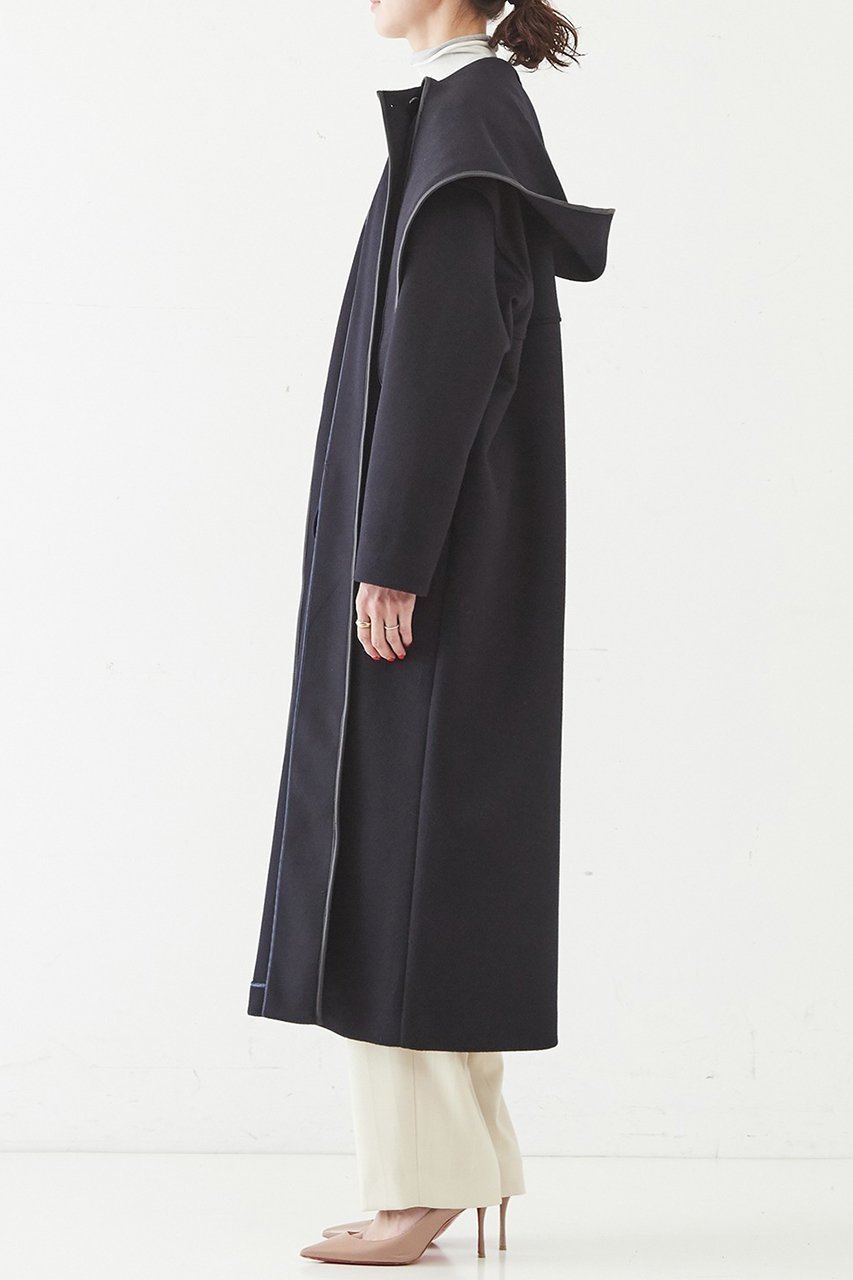【サードマガジン/THIRD MAGAZINE】のフーデットガウンコート 人気、トレンドファッション・服の通販 founy(ファニー) 　ファッション　Fashion　レディースファッション　Fashion for Women　アウター　Coat / Outerwear Collection　コート・ロングコート・ピーコート　Long Coats, Peacoats & More　2025年　2025　2025-2026秋冬・A/W　Autumn/Winter 2025–26 AW25–26　ガウン　Gown, Robe　シンプル　Simple, Minimal　ストール　Stole, Wrap　ロング　Long, Long-Length　A/W・秋冬　Autumn/Winter　other-7|ID: prp329100004616888 ipo3291000000033075646