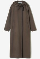 【サードマガジン/THIRD MAGAZINE】のフーデットガウンコート モカ|ID:prp329100004616888