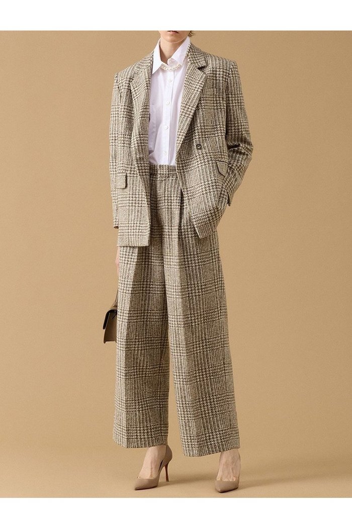 【サードマガジン/THIRD MAGAZINE】のグレンチェックジャケット インテリア・キッズ・メンズ・レディースファッション・服の通販 founy(ファニー) https://founy.com/ ファッション Fashion レディースファッション Fashion for Women アウター Coat / Outerwear Collection レディースジャケット・軽アウター Jackets 2025年 2025 2025-2026秋冬・A/W Autumn/Winter 2025–26 AW25–26 ジャケット Jacket, Outerwear セットアップ Set-Up, Coordinated Outfit チェック Check, Plaid, Tartan エレガント 上品 Elegant A/W・秋冬 Autumn/Winter |ID: prp329100004616890 ipo3291000000033075651