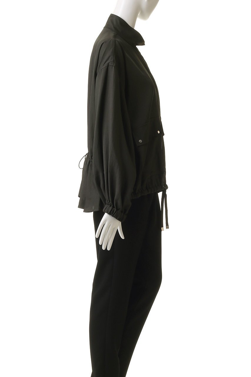 【マルティニーク/martinique】のVIS混ツイルスタンドカラーブルゾン 人気、トレンドファッション・服の通販 founy(ファニー) 　ファッション　Fashion　レディースファッション　Fashion for Women　アウター　Coat / Outerwear Collection　レディースジャケット・軽アウター　Jackets　ブルゾンジャケット・スポーティアウター　Blouson Jackets　おすすめ　Recommended / Our Picks　アクセサリー　Fashion Accessories　ジャケット　Jacket, Outerwear　スタンド　Stand Collar, Upright Stand　ドット　Polka Dot, Dot Pattern　ドレープ　Drape, Draping Fabric　フェミニン　Feminine, Girly　フリル　Frill, Ruffle　フロント　Front, Front Design　ブルゾン　Blouson, Bomber Jacket　ミックス　Mix, Mixed Style　秋　Autumn　other-3|ID: prp329100004616893 ipo3291000000035505152