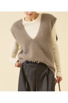 【マルティニーク/martinique】のFOXファーニットジレ 人気、トレンドファッション・服の通販 founy(ファニー) ファッション Fashion レディースファッション Fashion for Women トップス・カットソー Cut & Sew Tops ニット Knit Tops & Sweaters ベスト&ジレ / 重ね着スタイル Vests & Gilets カジュアルプルオーバー・ニットトップス Pullovers & Knit Tops / Casual Pullovers 2025年 2025 2025-2026秋冬・A/W Autumn/Winter 2025–26 AW25–26 おすすめ Recommended / Our Picks アンゴラ Angora Knitwear デニム Denim, Jeans Material ロング Long, Long-Length エレガント 上品 Elegant 夏 Summer 定番 Standard, Basic Item 秋 Autumn A/W・秋冬 Autumn/Winter thumbnail トープ|ID: prp329100004616897 ipo3291000000033075714