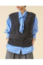 【マルティニーク/martinique】のFOXファーニットジレ 人気、トレンドファッション・服の通販 founy(ファニー) ファッション Fashion レディースファッション Fashion for Women トップス・カットソー Cut & Sew Tops ニット Knit Tops & Sweaters ベスト&ジレ / 重ね着スタイル Vests & Gilets カジュアルプルオーバー・ニットトップス Pullovers & Knit Tops / Casual Pullovers 2025年 2025 2025-2026秋冬・A/W Autumn/Winter 2025–26 AW25–26 おすすめ Recommended / Our Picks アンゴラ Angora Knitwear デニム Denim, Jeans Material ロング Long, Long-Length エレガント 上品 Elegant 夏 Summer 定番 Standard, Basic Item 秋 Autumn A/W・秋冬 Autumn/Winter thumbnail チャコール|ID: prp329100004616897 ipo3291000000033075715