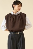 【マルティニーク/martinique】のストレッチウールプルオーバー(セットアップ可) ブラウン|ID: prp329100004616899 ipo3291000000036181196