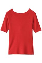 【アルアバイル/allureville】の2WAY NC5分袖プルオーバー A 人気、トレンドファッション・服の通販 founy(ファニー) ファッション Fashion レディースファッション Fashion for Women トップス・カットソー Cut & Sew Tops ニット Knit Tops & Sweaters カジュアルプルオーバー・ニットトップス Pullovers & Knit Tops / Casual Pullovers 2025年 2025 2025-2026秋冬・A/W Autumn/Winter 2025–26 AW25–26 インナー Innerwear シンプル Simple, Minimal ボトム Bottoms, Lower Wear A/W・秋冬 Autumn/Winter thumbnail レッド|ID: prp329100004616902 ipo3291000000033075768