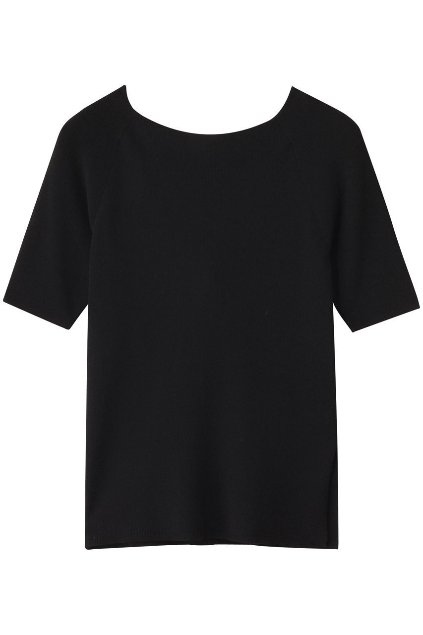 【アルアバイル/allureville】の2WAY NC5分袖プルオーバー A インテリア・キッズ・メンズ・レディースファッション・服の通販 founy(ファニー) 　ファッション　Fashion　レディースファッション　Fashion for Women　トップス・カットソー　Cut & Sew Tops　ニット　Knit Tops & Sweaters　カジュアルプルオーバー・ニットトップス　Pullovers & Knit Tops / Casual Pullovers　2025年　2025　2025-2026秋冬・A/W　Autumn/Winter 2025–26 AW25–26　インナー　Innerwear　シンプル　Simple, Minimal　ボトム　Bottoms, Lower Wear　A/W・秋冬　Autumn/Winter　ブラック|ID: prp329100004616902 ipo3291000000033075769