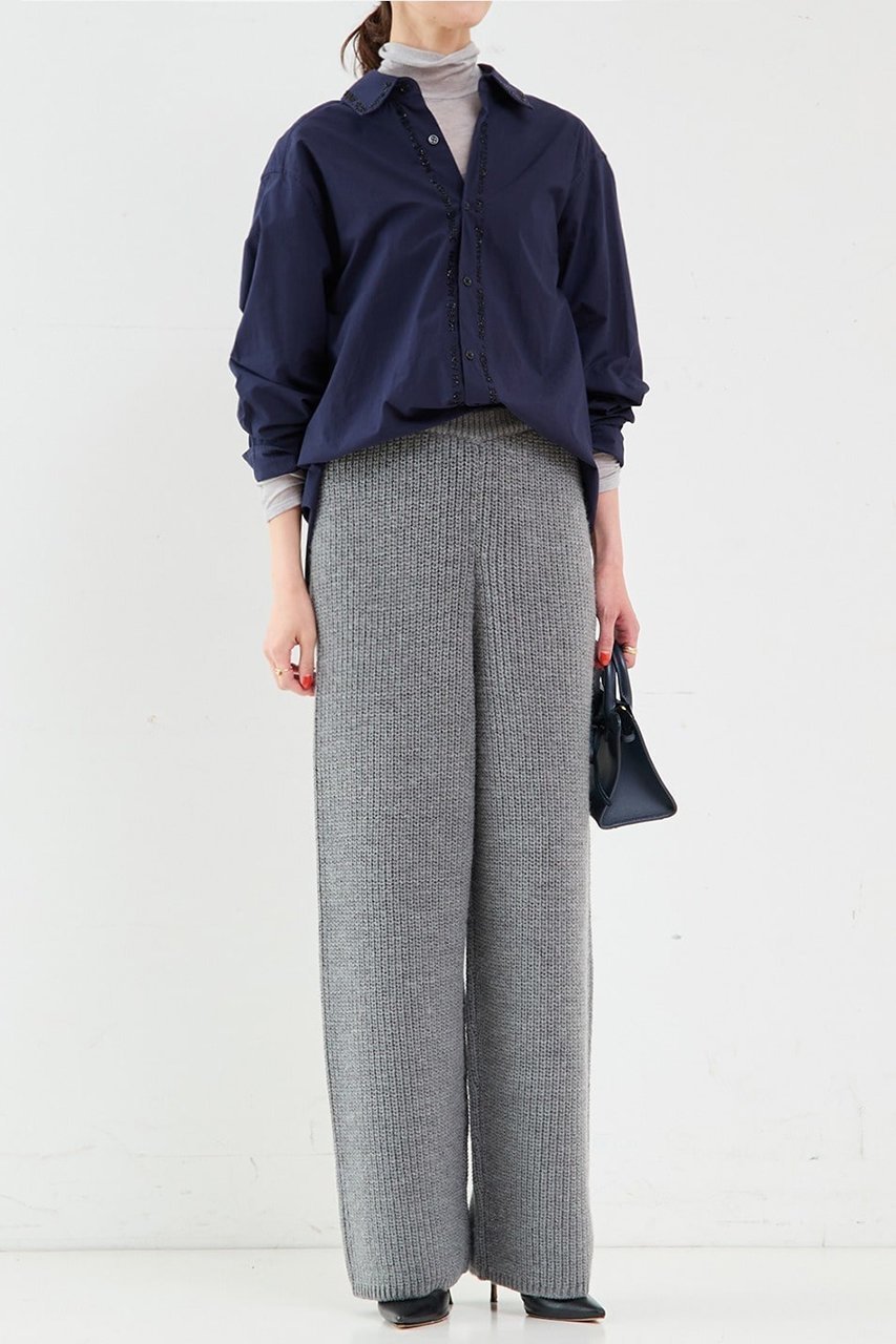 【サードマガジン/THIRD MAGAZINE】のニットパンツ 人気、トレンドファッション・服の通販 founy(ファニー) 　ファッション　Fashion　レディースファッション　Fashion for Women　パンツ　Pants & Trousers　2025年　2025　2025-2026秋冬・A/W　Autumn/Winter 2025–26 AW25–26　シンプル　Simple, Minimal　A/W・秋冬　Autumn/Winter　other-3|ID: prp329100004616905 ipo3291000000033075797