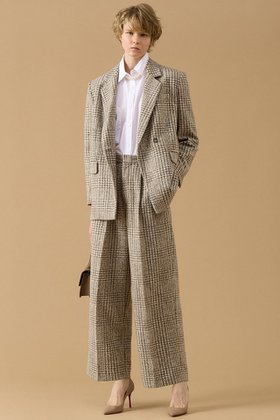 【サードマガジン/THIRD MAGAZINE】 グレンチェックパンツ人気、トレンドファッション・服の通販 founy(ファニー) ファッション Fashion レディースファッション Fashion for Women パンツ Pants & Trousers 2025年 2025 2025-2026秋冬・A/W Autumn/Winter 2025–26 AW25–26 ジャケット Jacket, Outerwear セットアップ Set-Up, Coordinated Outfit チェック Check, Plaid, Tartan リラックス Relax, Relaxed Fit ワイド Wide, Wide Fit A/W・秋冬 Autumn/Winter |ID:prp329100004616906