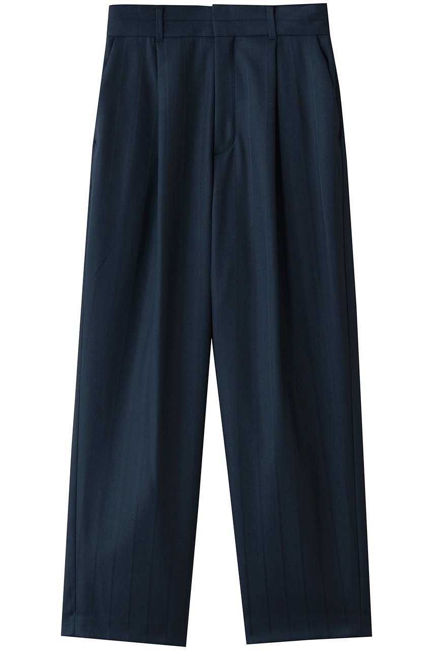 【サードマガジン/THIRD MAGAZINE】のテーパードパンツ インテリア・キッズ・メンズ・レディースファッション・服の通販 founy(ファニー) 　ファッション　Fashion　レディースファッション　Fashion for Women　パンツ　Pants & Trousers　ジャケット　Jacket, Outerwear　ストライプ　Stripe, Striped Pattern　セットアップ　Set-Up, Coordinated Outfit　リュクス　Luxury, Elegant, High-End, Chic　エレガント 上品　Elegant　ネイビー|ID: prp329100004616907 ipo3291000000034168461