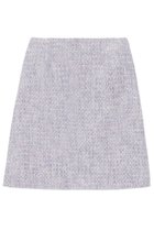 【アナイ/ANAYI】のメタルシャギーツイードミニスカート シルバー|ID: prp329100004616911 ipo3291000000035846744