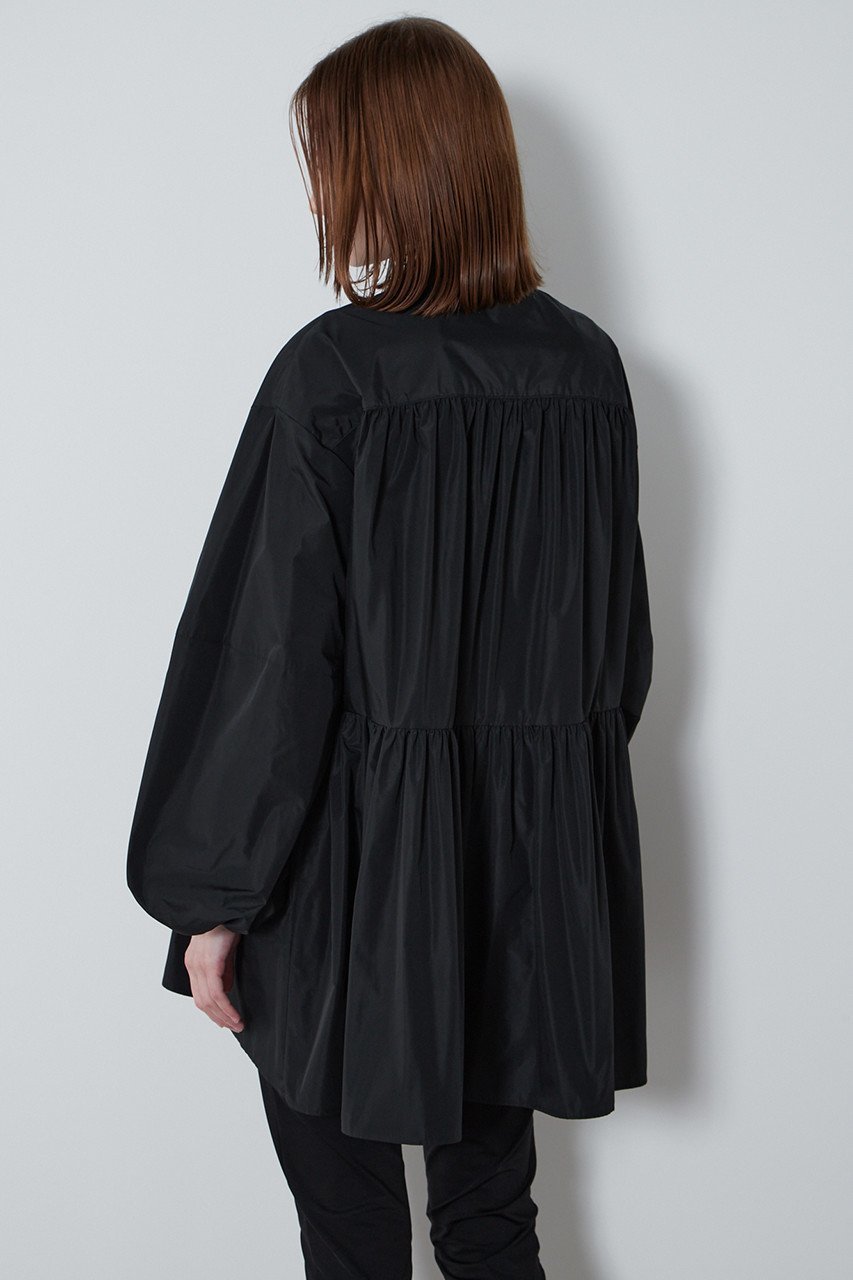 【ル フィル/LE PHIL】のライトタフタギャザーブラウス 人気、トレンドファッション・服の通販 founy(ファニー) 　ファッション　Fashion　レディースファッション　Fashion for Women　トップス・カットソー　Cut & Sew Tops　シャツ・ブラウス・オフィスカジュアル　Elegant Blouses & Button-Ups　おすすめ　Recommended / Our Picks　ギャザー　Gathered, Ruffled　スリーブ　Sleeve, Long Sleeve / Short Sleeve　ドレス　Dress, One-Piece　レギンス　Leggings, Stretch Pants　ロング　Long, Long-Length　羽織　Haori, Light Jacket　other-6|ID: prp329100004616915 ipo3291000000033075962