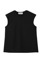 【デパリエ/DEPAREILLE】のトリアセテートジャージースリーブレストップス 人気、トレンドファッション・服の通販 founy(ファニー) ファッション Fashion レディースファッション Fashion for Women トップス・カットソー Cut & Sew Tops キャミソール&ノースリーブ Camisoles & Sleeveless Tops シャツ・ブラウス・オフィスカジュアル Elegant Blouses & Button-Ups ロングTシャツ・Tシャツ Longline T-Shirts & Tees カットソー・ベーシックTシャツ Cut-and-Sewn Tops / Stretch Tees & Basics インナー Innerwear キャミソール Camisole, Spaghetti Strap Top コンパクト Compact, Small Size ジャケット Jacket, Outerwear タンク Tank Top, Sleeveless Top ドレープ Drape, Draping Fabric ベーシック Basic, Essential 夏 Summer 新作・新入荷 New Arrivals / New In 秋 Autumn thumbnail ブラック|ID: prp329100004617586 ipo3291000000033089137