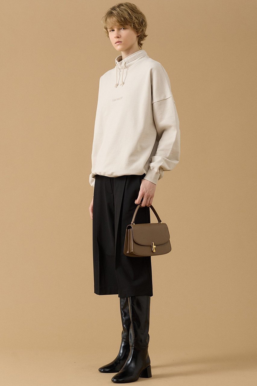 【サードマガジン/THIRD MAGAZINE】のスタンドネックロゴスウェット 人気、トレンドファッション・服の通販 founy(ファニー) ファッション Fashion レディースファッション Fashion for Women トップス・カットソー Cut & Sew Tops シャツ・ブラウス・オフィスカジュアル Elegant Blouses & Button-Ups レディースパーカー・カジュアルフーディー Casual Hoodies & Sweatshirts ロングTシャツ・Tシャツ Longline T-Shirts & Tees スウェット・クルーネックトップス Sweatshirts & Crewnecks / Relaxed Fit Sweat Tops カットソー・ベーシックTシャツ Cut-and-Sewn Tops / Stretch Tees & Basics スタンド Stand Collar, Upright Stand A/W・秋冬 Autumn/Winter other-1|ID: prp329100004618151 ipo3291000000035770525