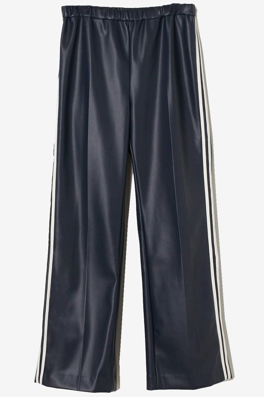 【サードマガジン/THIRD MAGAZINE】のレザーライクラインパンツ 人気、トレンドファッション・服の通販 founy(ファニー) 　ファッション　Fashion　レディースファッション　Fashion for Women　パンツ　Pants & Trousers　センター　Center, Center Line　リュクス　Luxury, Elegant, High-End, Chic　エレガント 上品　Elegant　再入荷　Restock / Back in Stock　other-4|ID: prp329100004618157 ipo3291000000035532868