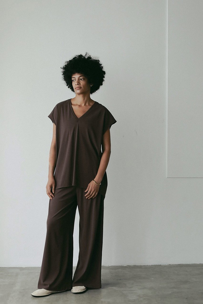 【ハー/HER.】の【7/24 12:00販売開始】コットンカットソープルオーバー 人気、トレンドファッション・服の通販 founy(ファニー) 　ファッション　Fashion　レディースファッション　Fashion for Women　トップス・カットソー　Cut & Sew Tops　シャツ・ブラウス・オフィスカジュアル　Elegant Blouses & Button-Ups　ロングTシャツ・Tシャツ　Longline T-Shirts & Tees　カジュアルプルオーバー・ニットトップス　Pullovers & Knit Tops / Casual Pullovers　カットソー・ベーシックTシャツ　Cut-and-Sewn Tops / Stretch Tees & Basics　おすすめ　Recommended / Our Picks　カットソー　Cut and Sewn Top　ショート　Short, Short Length　スリーブ　Sleeve, Long Sleeve / Short Sleeve　セットアップ　Set-Up, Coordinated Outfit　リラックス　Relax, Relaxed Fit　ヴィンテージ　Vintage Style　夏　Summer　新作・新入荷　New Arrivals / New In　other-7|ID: prp329100004618610 ipo3291000000033110849