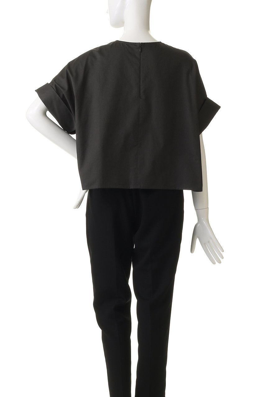 【ハー/HER.】のターンアップカフスブラウス 人気、トレンドファッション・服の通販 founy(ファニー) ファッション Fashion レディースファッション Fashion for Women トップス・カットソー Cut & Sew Tops シャツ・ブラウス・オフィスカジュアル Elegant Blouses & Button-Ups カフス Cuff Design サテン Satin, Glossy Fabric ショート Short, Short Length シンプル Simple, Minimal スリーブ Sleeve, Long Sleeve / Short Sleeve ポケット Pocket, Pocket Detail other-4|ID: prp329100004618612 ipo3291000000035277546