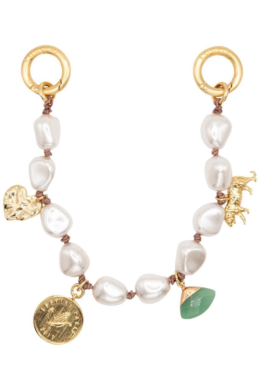 【ルヴィニ パリ/Louvini Paris】のハンドストラップ MINDY 人気、トレンドファッション・服の通販 founy(ファニー) ファッション Fashion レディースファッション Fashion for Women チャーム Charm, Pendant パール Pearl, Pearl Accent ブレスレット Bracelet, Wristband other-1|ID: prp329100004619121 ipo3291000000035374861