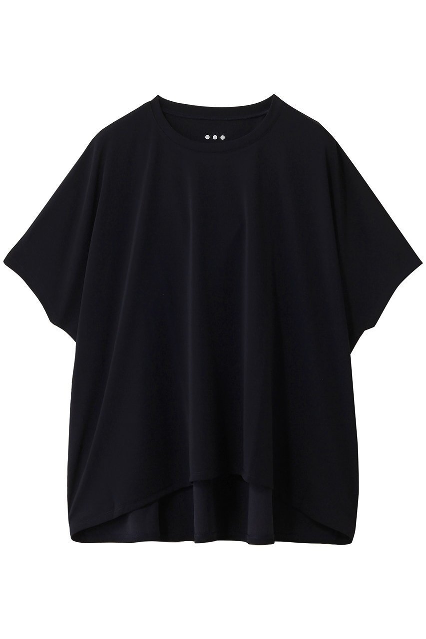 【エリオポール/heliopole】の【THREE DOTS】ドルマンルーズTシャツ インテリア・キッズ・メンズ・レディースファッション・服の通販 founy(ファニー) 　ファッション　Fashion　レディースファッション　Fashion for Women　トップス・カットソー　Cut & Sew Tops　シャツ・ブラウス・オフィスカジュアル　Elegant Blouses & Button-Ups　ロングTシャツ・Tシャツ　Longline T-Shirts & Tees　カットソー・ベーシックTシャツ　Cut-and-Sewn Tops / Stretch Tees & Basics　2025年　2025　2025-2026秋冬・A/W　Autumn/Winter 2025–26 AW25–26　ショート　Short, Short Length　シンプル　Simple, Minimal　スリーブ　Sleeve, Long Sleeve / Short Sleeve　ボトム　Bottoms, Lower Wear　リラックス　Relax, Relaxed Fit　ルーズ　Loose, Oversized　旅行　Travel　A/W・秋冬　Autumn/Winter　ネイビー|ID: prp329100004619127 ipo3291000000033123804