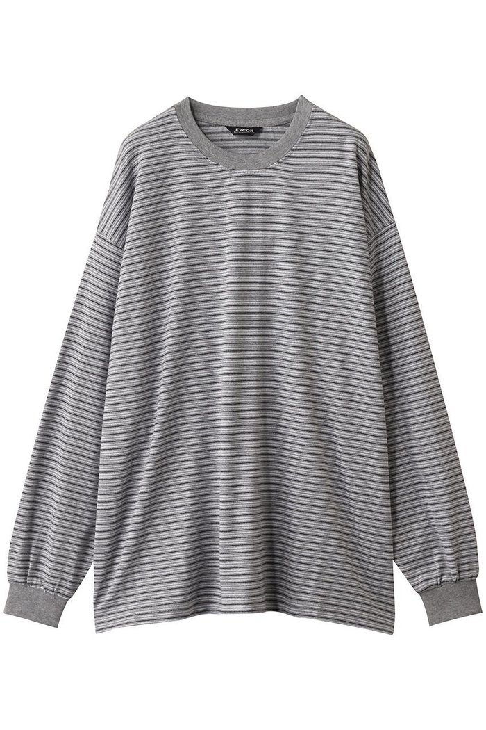 【エビコン/EVCON】の【UNISEX】BORDER WIDE L/S T-SHIRT ロングスリーブTシャツ インテリア・キッズ・メンズ・レディースファッション・服の通販 founy(ファニー) https://founy.com/ ファッション Fashion レディースファッション Fashion for Women トップス・カットソー Cut & Sew Tops シャツ・ブラウス・オフィスカジュアル Elegant Blouses & Button-Ups ロングTシャツ・Tシャツ Longline T-Shirts & Tees カットソー・ベーシックTシャツ Cut-and-Sewn Tops / Stretch Tees & Basics ユニセックス Unisex, Genderless スリーブ Sleeve, Long Sleeve / Short Sleeve バランス Balance, Style Balance ベーシック Basic, Essential ボーダー Border, Stripe リラックス Relax, Relaxed Fit ロング Long, Long-Length 定番 Standard, Basic Item 旅行 Travel |ID: prp329100004619132 ipo3291000000036225522