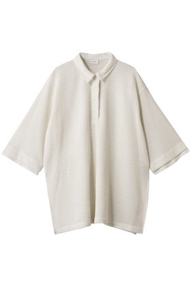 【マノフ/MANOF】 MESH POLO SHIRTS Tシャツ・カットソー人気、トレンドファッション・服の通販 founy(ファニー) ファッション Fashion レディースファッション Fashion for Women トップス・カットソー Cut & Sew Tops シャツ・ブラウス・オフィスカジュアル Elegant Blouses & Button-Ups ロングTシャツ・Tシャツ Longline T-Shirts & Tees ポロシャツ・きれいめカジュアル Smart-Casual Polo Tops カットソー・ベーシックTシャツ Cut-and-Sewn Tops / Stretch Tees & Basics おすすめ Recommended / Our Picks カットソー Cut and Sewn Top ショート Short, Short Length スリット Slit, Slit Detail スリーブ Sleeve, Long Sleeve / Short Sleeve フォルム Silhouette, Form メッシュ Mesh, Net Fabric ワイド Wide, Wide Fit 夏 Summer |ID:prp329100004619133