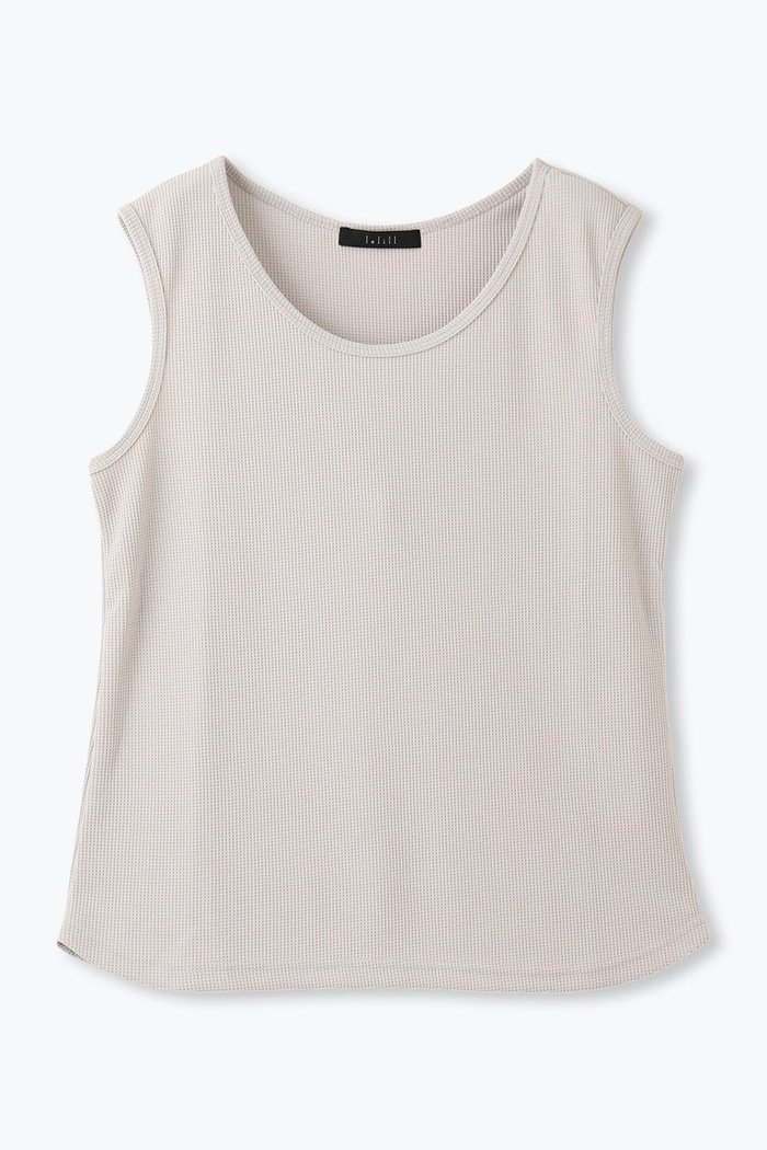 【レリル/lelill】の【日本製】ハイテクワッフル タンクトップ インテリア・キッズ・メンズ・レディースファッション・服の通販 founy(ファニー) https://founy.com/ ファッション Fashion レディースファッション Fashion for Women トップス・カットソー Cut & Sew Tops キャミソール&ノースリーブ Camisoles & Sleeveless Tops シャツ・ブラウス・オフィスカジュアル Elegant Blouses & Button-Ups ロングTシャツ・Tシャツ Longline T-Shirts & Tees カットソー・ベーシックTシャツ Cut-and-Sewn Tops / Stretch Tees & Basics キャミソール Camisole, Spaghetti Strap Top タンク Tank Top, Sleeveless Top ワッフル Waffle, Waffle Knit 夏 Summer 定番 Standard, Basic Item 新作・新入荷 New Arrivals / New In 日本製 Made In Japan |ID: prp329100004619136 ipo3291000000033123871