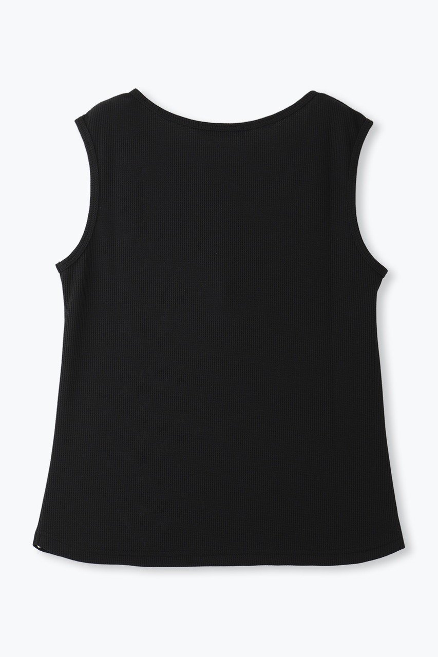 【レリル/lelill】の【日本製】ハイテクワッフル タンクトップ 人気、トレンドファッション・服の通販 founy(ファニー) 　ファッション　Fashion　レディースファッション　Fashion for Women　トップス・カットソー　Cut & Sew Tops　キャミソール&ノースリーブ　Camisoles & Sleeveless Tops　シャツ・ブラウス・オフィスカジュアル　Elegant Blouses & Button-Ups　ロングTシャツ・Tシャツ　Longline T-Shirts & Tees　カットソー・ベーシックTシャツ　Cut-and-Sewn Tops / Stretch Tees & Basics　キャミソール　Camisole, Spaghetti Strap Top　タンク　Tank Top, Sleeveless Top　ワッフル　Waffle, Waffle Knit　夏　Summer　定番　Standard, Basic Item　日本製　Made In Japan　other-2|ID: prp329100004619136 ipo3291000000035300872