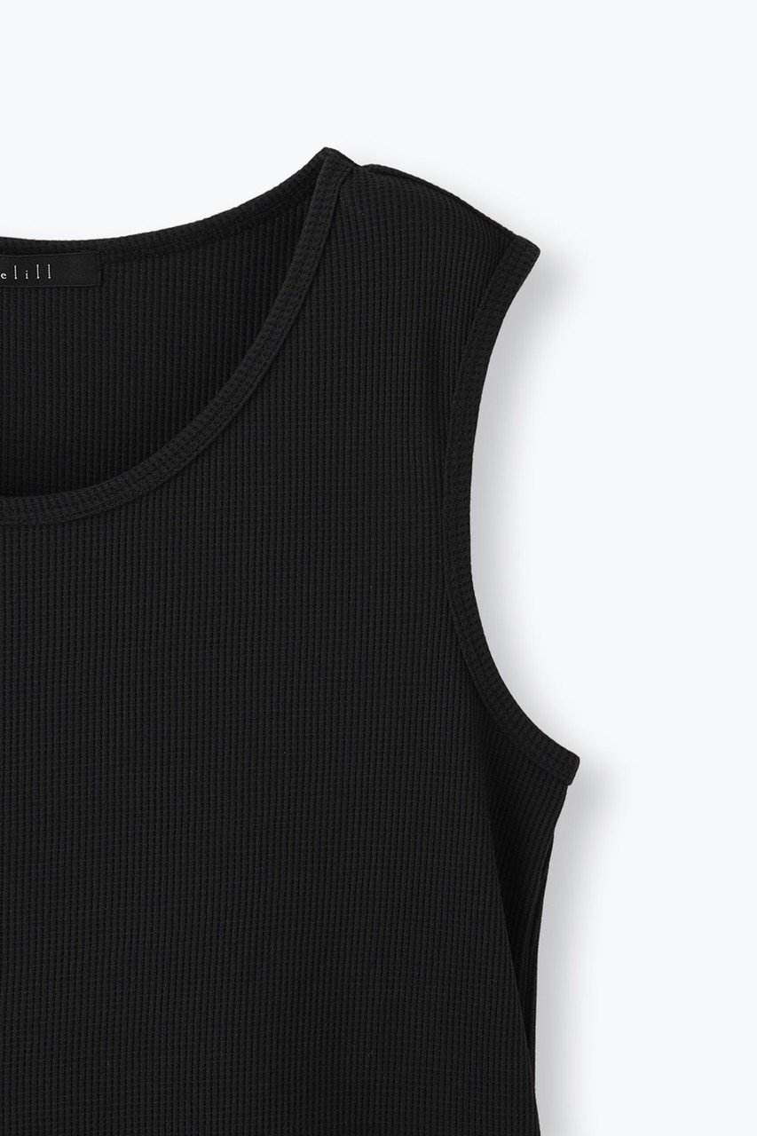 【レリル/lelill】の【日本製】ハイテクワッフル タンクトップ 人気、トレンドファッション・服の通販 founy(ファニー) 　ファッション　Fashion　レディースファッション　Fashion for Women　トップス・カットソー　Cut & Sew Tops　キャミソール&ノースリーブ　Camisoles & Sleeveless Tops　シャツ・ブラウス・オフィスカジュアル　Elegant Blouses & Button-Ups　ロングTシャツ・Tシャツ　Longline T-Shirts & Tees　カットソー・ベーシックTシャツ　Cut-and-Sewn Tops / Stretch Tees & Basics　キャミソール　Camisole, Spaghetti Strap Top　タンク　Tank Top, Sleeveless Top　ワッフル　Waffle, Waffle Knit　夏　Summer　定番　Standard, Basic Item　日本製　Made In Japan　other-4|ID: prp329100004619136 ipo3291000000035300878