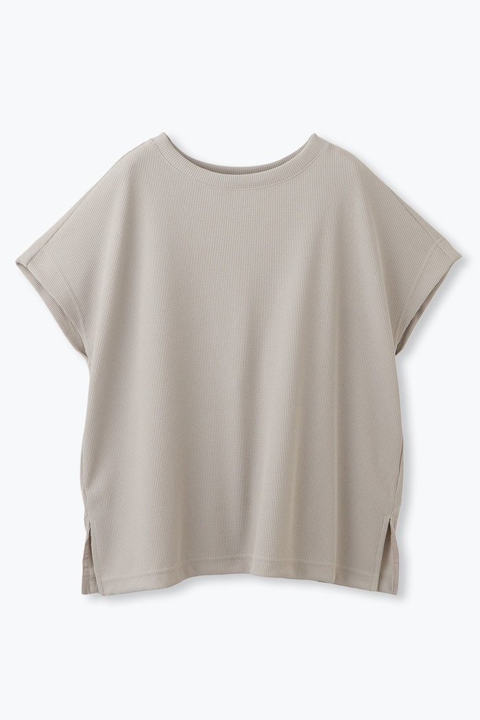 【レリル/lelill】の【日本製】ハイテクワッフル ワイドTシャツ インテリア・キッズ・メンズ・レディースファッション・服の通販 founy(ファニー) https://founy.com/ ファッション Fashion レディースファッション Fashion for Women トップス・カットソー Cut & Sew Tops シャツ・ブラウス・オフィスカジュアル Elegant Blouses & Button-Ups ロングTシャツ・Tシャツ Longline T-Shirts & Tees カットソー・ベーシックTシャツ Cut-and-Sewn Tops / Stretch Tees & Basics ショート Short, Short Length スリーブ Sleeve, Long Sleeve / Short Sleeve ワイド Wide, Wide Fit ワッフル Waffle, Waffle Knit 再入荷 Restock / Back in Stock 夏 Summer 定番 Standard, Basic Item 日本製 Made In Japan |ID: prp329100004619137 ipo3291000000033123883