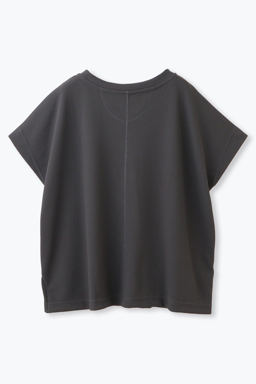 【レリル/lelill】の【日本製】ハイテクワッフル ワイドTシャツ 人気、トレンドファッション・服の通販 founy(ファニー) 　ファッション　Fashion　レディースファッション　Fashion for Women　トップス・カットソー　Cut & Sew Tops　シャツ・ブラウス・オフィスカジュアル　Elegant Blouses & Button-Ups　ロングTシャツ・Tシャツ　Longline T-Shirts & Tees　カットソー・ベーシックTシャツ　Cut-and-Sewn Tops / Stretch Tees & Basics　ショート　Short, Short Length　スリーブ　Sleeve, Long Sleeve / Short Sleeve　ワイド　Wide, Wide Fit　ワッフル　Waffle, Waffle Knit　夏　Summer　定番　Standard, Basic Item　日本製　Made In Japan　other-2|ID: prp329100004619137 ipo3291000000035300888