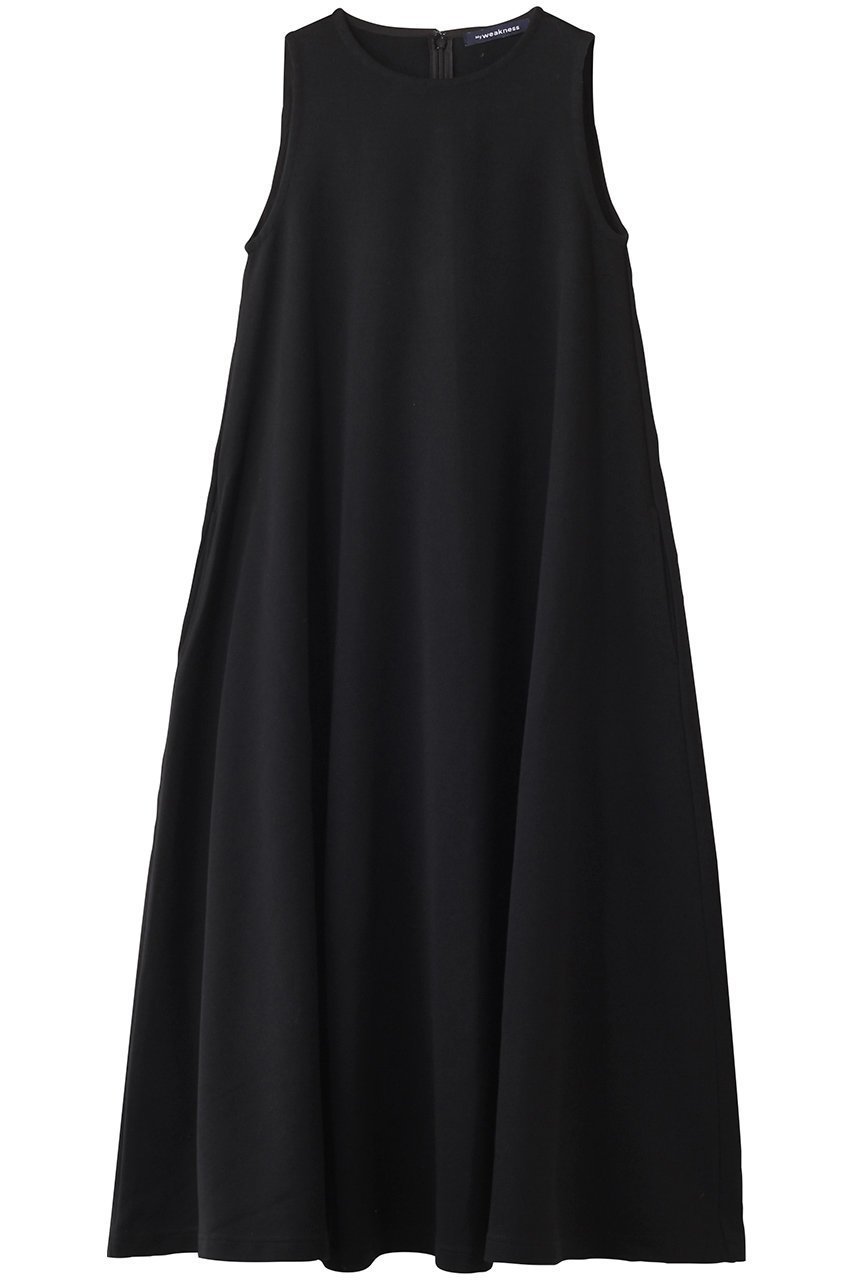 【マイ ウィークネス/MY WEAKNESS】のCircular Dress インテリア・キッズ・メンズ・レディースファッション・服の通販 founy(ファニー) 　ファッション　Fashion　レディースファッション　Fashion for Women　ワンピース　Dresses　フォーマル・パーティードレス・結婚式用ドレス　Elegant & Casual Dresses　チュニック　Tunic Tops & Dresses　インナー　Innerwear　カットソー　Cut and Sewn Top　シンプル　Simple, Minimal　タートル　Turtleneck, Turtle Collar　タートルネック　Turtleneck, High Neck　ダブル　Double, Double-Breasted　チュニック　Tunic, Long Top　ノースリーブ　Sleeveless, No-Sleeve　フェイス　Face, Facial Design　エレガント 上品　Elegant　夏　Summer　新作・新入荷　New Arrivals / New In　春　Spring　S/S・春夏　SS, Spring/Summer, Warm Season　洗える　Machine Washable　ブラック|ID: prp329100004619138 ipo3291000000033123898