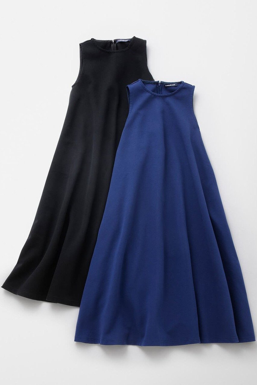 【マイ ウィークネス/MY WEAKNESS】のCircular Dress 人気、トレンドファッション・服の通販 founy(ファニー) 　ファッション　Fashion　レディースファッション　Fashion for Women　ワンピース　Dresses　フォーマル・パーティードレス・結婚式用ドレス　Elegant & Casual Dresses　チュニック　Tunic Tops & Dresses　インナー　Innerwear　カットソー　Cut and Sewn Top　シンプル　Simple, Minimal　タートル　Turtleneck, Turtle Collar　タートルネック　Turtleneck, High Neck　ダブル　Double, Double-Breasted　チュニック　Tunic, Long Top　ノースリーブ　Sleeveless, No-Sleeve　フェイス　Face, Facial Design　エレガント 上品　Elegant　夏　Summer　新作・新入荷　New Arrivals / New In　春　Spring　S/S・春夏　SS, Spring/Summer, Warm Season　洗える　Machine Washable　other-6|ID: prp329100004619138 ipo3291000000033123903