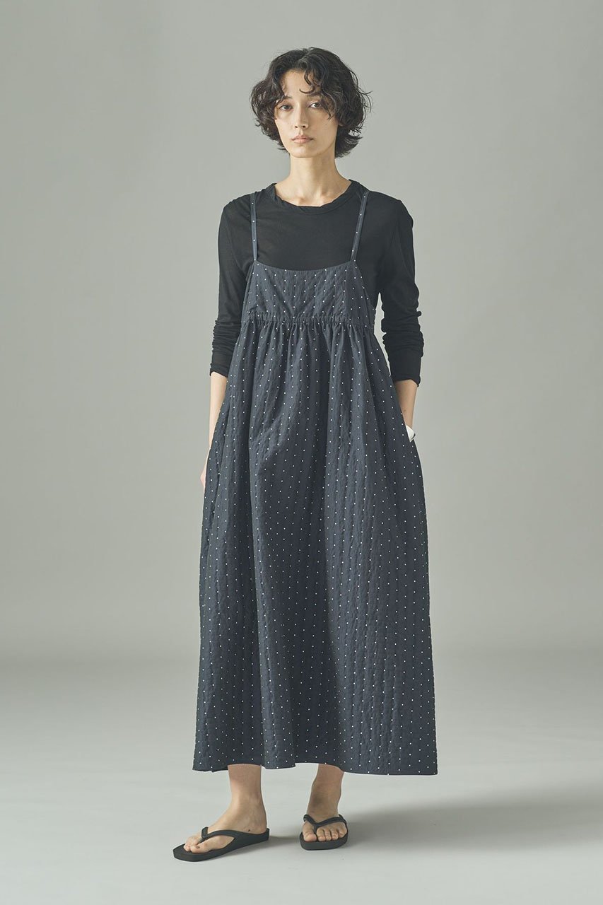 【カレンソロジー/Curensology】のラメドットキャミワンピース 人気、トレンドファッション・服の通販 founy(ファニー) 　ファッション　Fashion　レディースファッション　Fashion for Women　ワンピース　Dresses　キャミソールワンピース　Camisole Dresses　チュニック　Tunic Tops & Dresses　インナー　Innerwear　キャミソール　Camisole, Spaghetti Strap Top　キャミワンピース　Cami Dress, Slip Dress　チュニック　Tunic, Long Top　ドット　Polka Dot, Dot Pattern　エレガント 上品　Elegant　other-6|ID: prp329100004619142 ipo3291000000034337276