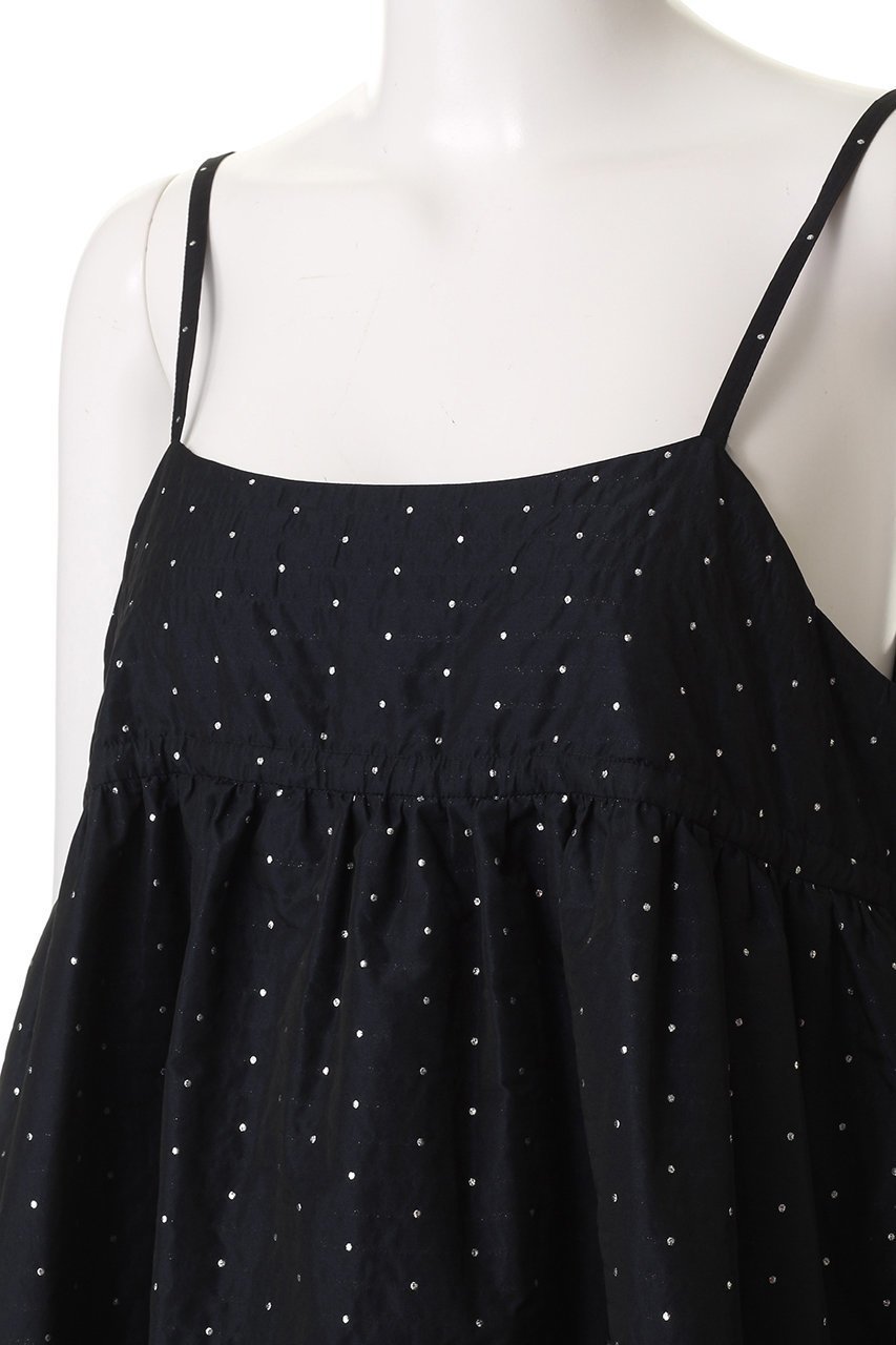 【カレンソロジー/Curensology】のラメドットキャミワンピース 人気、トレンドファッション・服の通販 founy(ファニー) 　ファッション　Fashion　レディースファッション　Fashion for Women　ワンピース　Dresses　キャミソールワンピース　Camisole Dresses　チュニック　Tunic Tops & Dresses　インナー　Innerwear　キャミソール　Camisole, Spaghetti Strap Top　キャミワンピース　Cami Dress, Slip Dress　チュニック　Tunic, Long Top　ドット　Polka Dot, Dot Pattern　エレガント 上品　Elegant　other-5|ID: prp329100004619142 ipo3291000000035964705