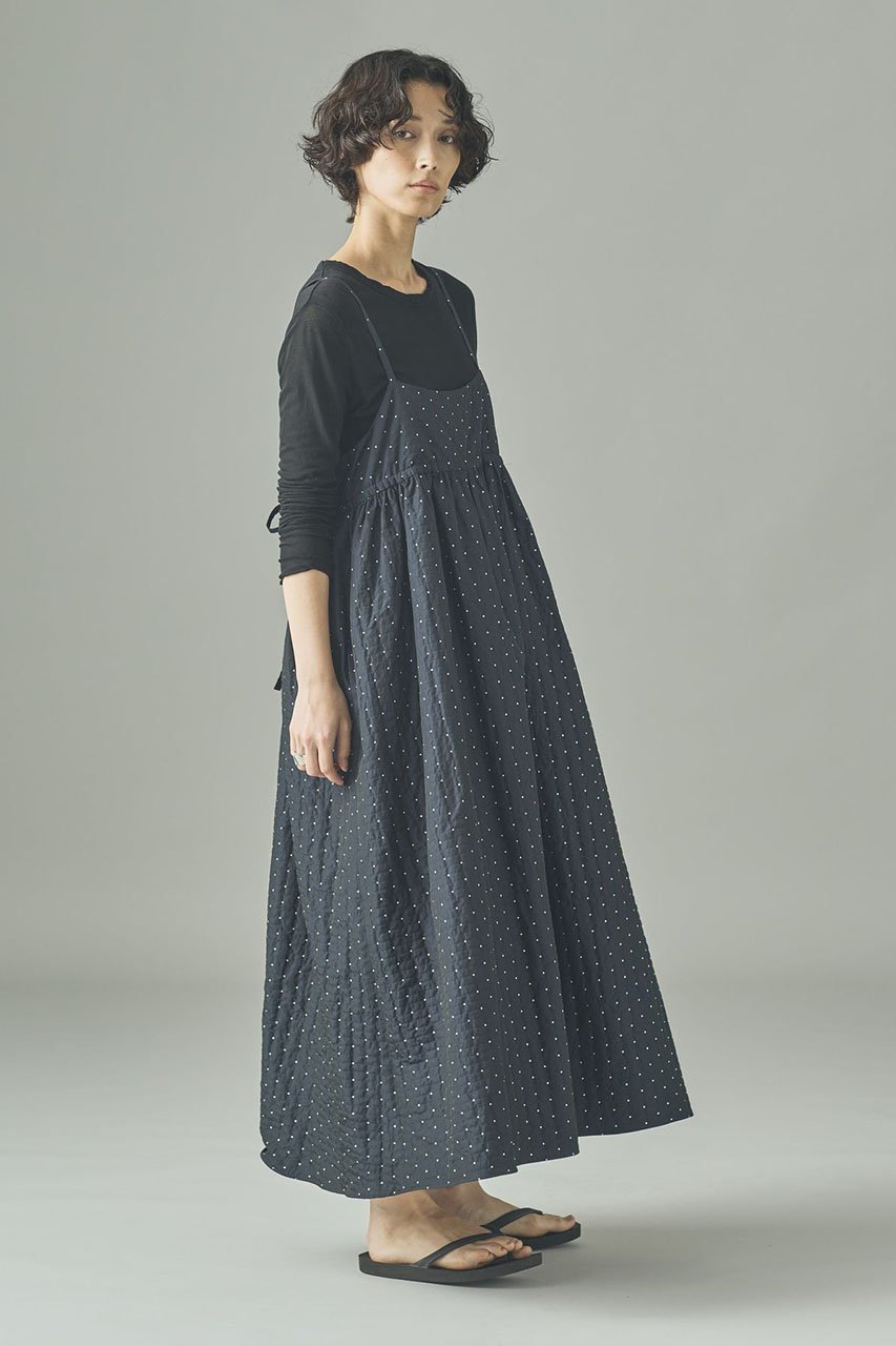 【カレンソロジー/Curensology】のラメドットキャミワンピース 人気、トレンドファッション・服の通販 founy(ファニー) 　ファッション　Fashion　レディースファッション　Fashion for Women　ワンピース　Dresses　キャミソールワンピース　Camisole Dresses　チュニック　Tunic Tops & Dresses　インナー　Innerwear　キャミソール　Camisole, Spaghetti Strap Top　キャミワンピース　Cami Dress, Slip Dress　チュニック　Tunic, Long Top　ドット　Polka Dot, Dot Pattern　エレガント 上品　Elegant　other-7|ID: prp329100004619142 ipo3291000000035964707