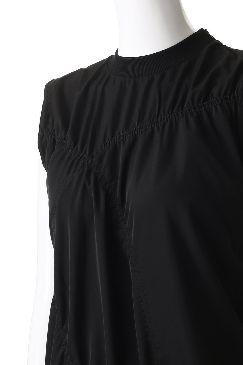 【マノフ/MANOF】のCIRCLE SHEERING ONE PIECE ワンピース 人気、トレンドファッション・服の通販 founy(ファニー) 　ファッション　Fashion　レディースファッション　Fashion for Women　ワンピース　Dresses　チュニック　Tunic Tops & Dresses　オケージョン　Occasion Wear　サンダル　Sandals, Summer Shoes　シャーリング　Shirring, Ruched　スニーカー　Sneakers, Trainers　ダウン　Down, Puffer　チュニック　Tunic, Long Top　ファブリック　Fabric, Textile　ロング　Long, Long-Length　other-5|ID: prp329100004619143 ipo3291000000036100571