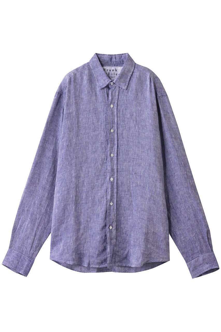 【フランク&アイリーン/Frank&Eileen / MEN】の【MEN】FINBAR イタリアンリネン ブルーシャツ 人気、トレンドファッション・服の通販 founy(ファニー) 　ファッション　Fashion　メンズファッション　Fashion for Men　2025年　2025　2025-2026秋冬・A/W　Autumn/Winter 2025–26 AW25–26　スリーブ　Sleeve, Long Sleeve / Short Sleeve　リネン　Linen, Linen Fabric　リラックス　Relax, Relaxed Fit　ロング　Long, Long-Length　A/W・秋冬　Autumn/Winter　羽織　Haori, Light Jacket　 other-1|ID: prp329100004619148 ipo3291000000033123973