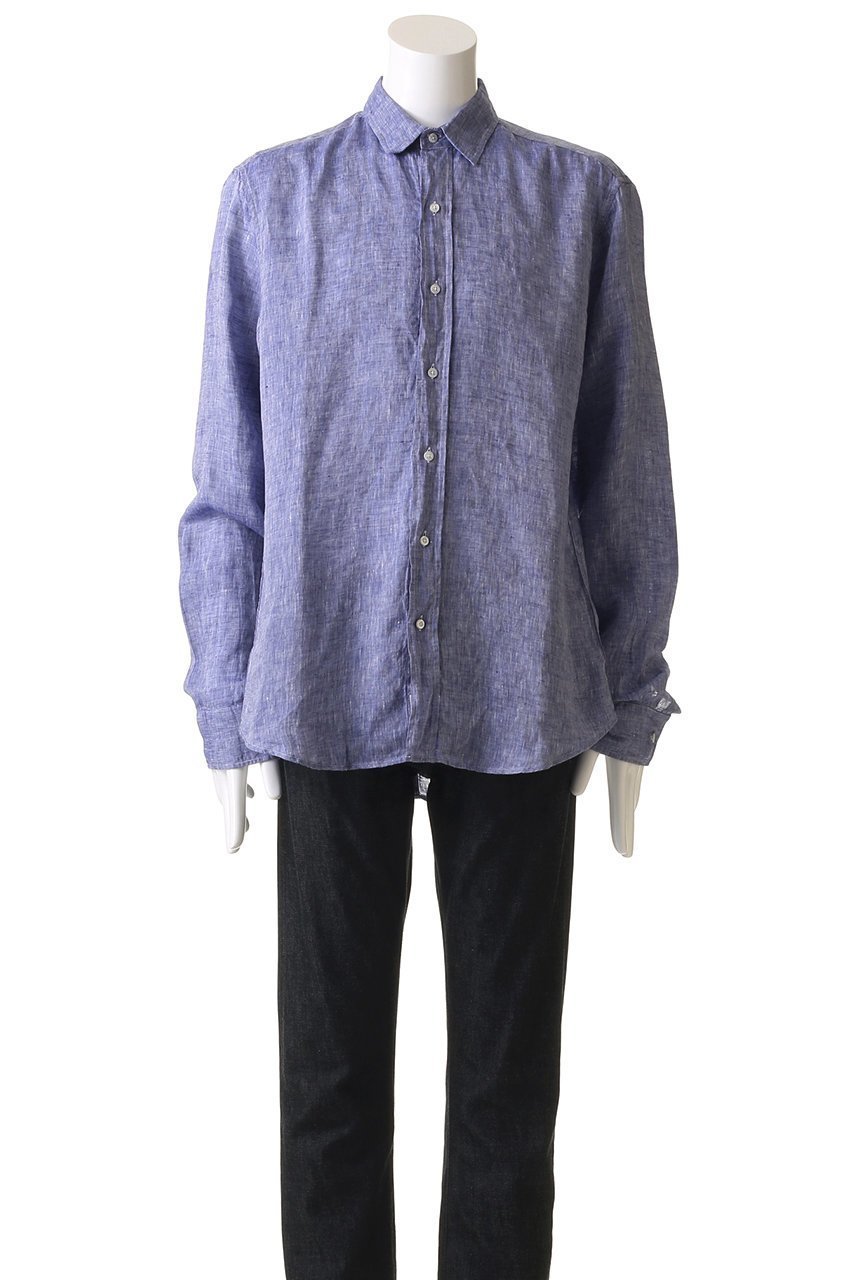 【フランク&アイリーン/Frank&Eileen / MEN】の【MEN】FINBAR イタリアンリネン ブルーシャツ 人気、トレンドファッション・服の通販 founy(ファニー) 　ファッション　Fashion　メンズファッション　Fashion for Men　2025年　2025　2025-2026秋冬・A/W　Autumn/Winter 2025–26 AW25–26　スリーブ　Sleeve, Long Sleeve / Short Sleeve　リネン　Linen, Linen Fabric　リラックス　Relax, Relaxed Fit　ロング　Long, Long-Length　A/W・秋冬　Autumn/Winter　羽織　Haori, Light Jacket　other-2|ID: prp329100004619148 ipo3291000000033123975
