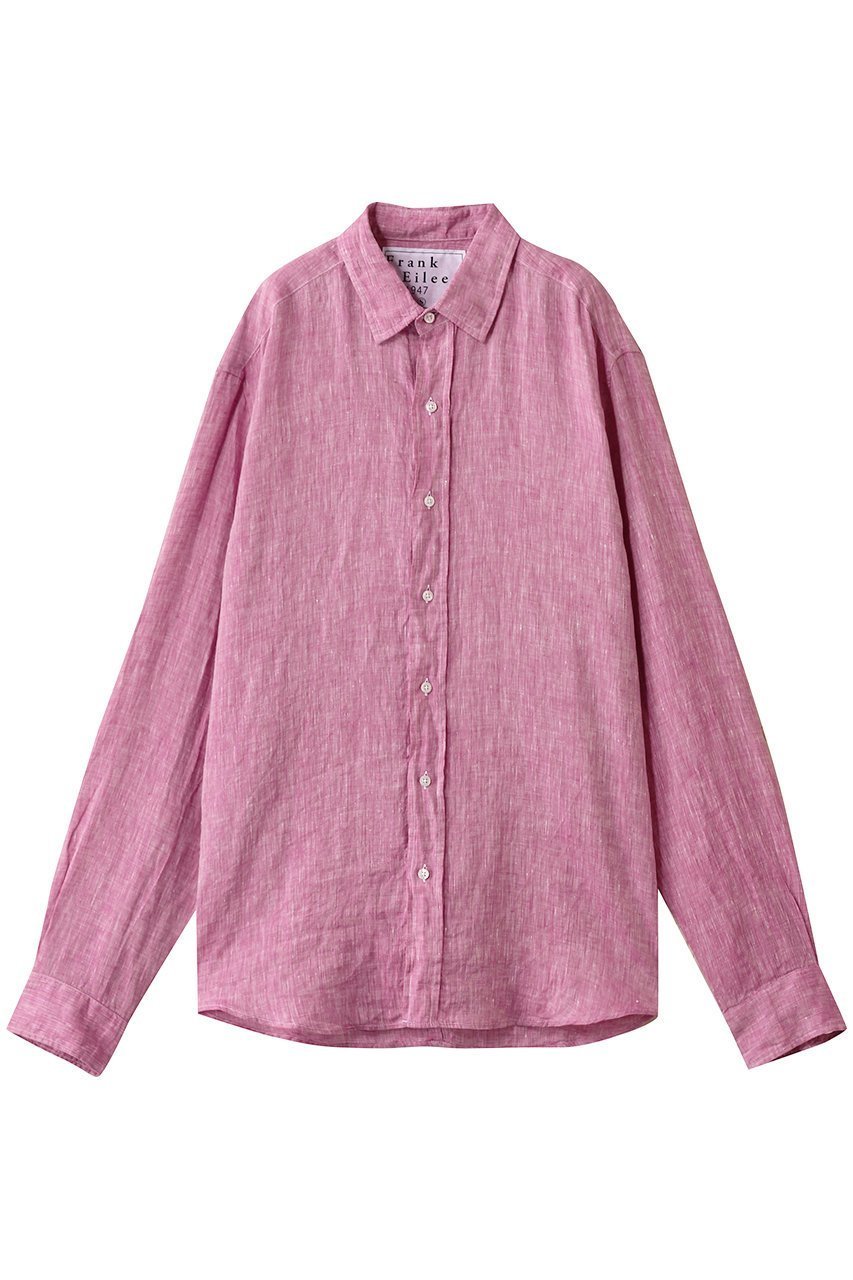 【フランク&アイリーン/Frank&Eileen / MEN】の【MEN】FINBAR イタリアンリネン パープル シャツ 人気、トレンドファッション・服の通販 founy(ファニー) 　ファッション　Fashion　メンズファッション　Fashion for Men　スリーブ　Sleeve, Long Sleeve / Short Sleeve　ダウン　Down, Puffer　デニム　Denim, Jeans Material　パープル　Purple, Violet　リネン　Linen, Linen Fabric　ロング　Long, Long-Length　エレガント 上品　Elegant　 other-1|ID: prp329100004619149 ipo3291000000035770642