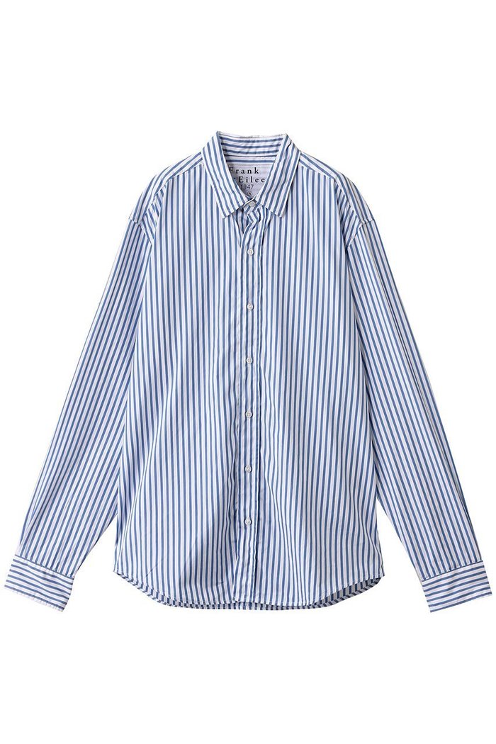 【フランク&アイリーン/Frank&Eileen / MEN】の【MEN】FINBAR イタリアンコットン ストライプ シャツ インテリア・キッズ・メンズ・レディースファッション・服の通販 founy(ファニー) https://founy.com/ ファッション Fashion メンズファッション Fashion for Men 2025年 2025 2025-2026秋冬・A/W Autumn/Winter 2025–26 AW25–26 ストライプ Stripe, Striped Pattern スリーブ Sleeve, Long Sleeve / Short Sleeve バランス Balance, Style Balance ボトム Bottoms, Lower Wear ロング Long, Long-Length エレガント 上品 Elegant A/W・秋冬 Autumn/Winter |ID: prp329100004619150 ipo3291000000033123998