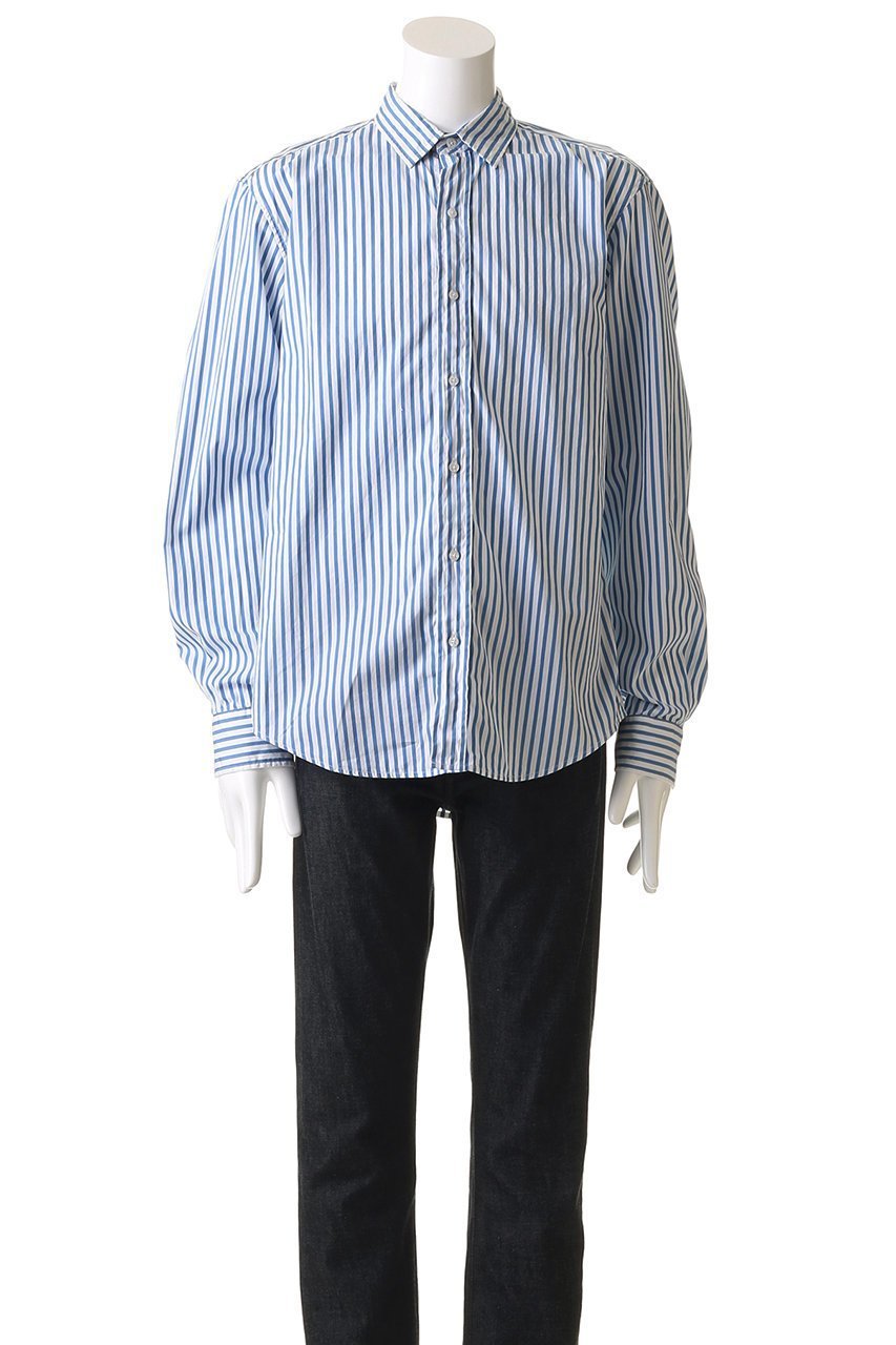 【フランク&アイリーン/Frank&Eileen / MEN】の【MEN】FINBAR イタリアンコットン ストライプ シャツ 人気、トレンドファッション・服の通販 founy(ファニー) 　ファッション　Fashion　メンズファッション　Fashion for Men　2025年　2025　2025-2026秋冬・A/W　Autumn/Winter 2025–26 AW25–26　ストライプ　Stripe, Striped Pattern　スリーブ　Sleeve, Long Sleeve / Short Sleeve　バランス　Balance, Style Balance　ボトム　Bottoms, Lower Wear　ロング　Long, Long-Length　エレガント 上品　Elegant　A/W・秋冬　Autumn/Winter　other-2|ID: prp329100004619150 ipo3291000000033124001