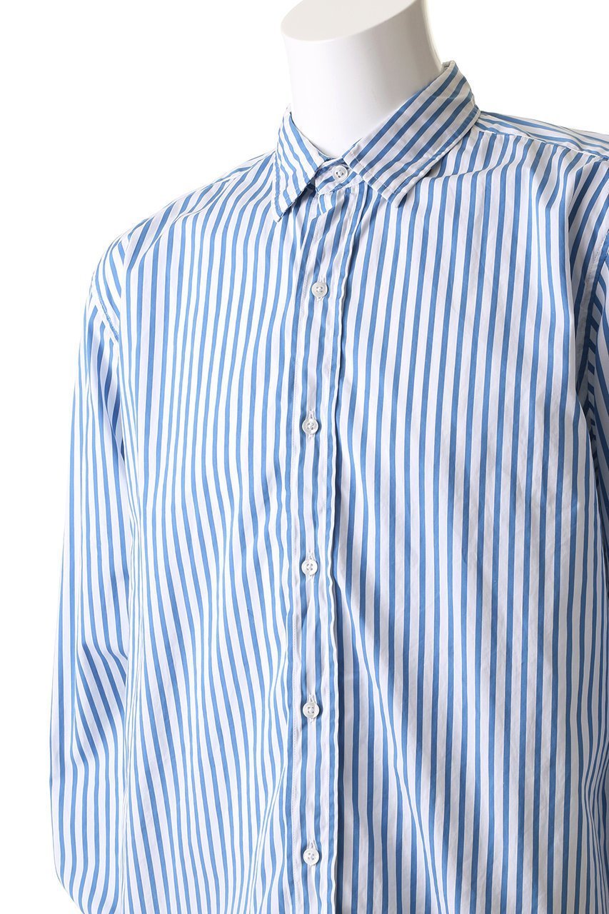 【フランク&アイリーン/Frank&Eileen / MEN】の【MEN】FINBAR イタリアンコットン ストライプ シャツ 人気、トレンドファッション・服の通販 founy(ファニー) 　ファッション　Fashion　メンズファッション　Fashion for Men　2025年　2025　2025-2026秋冬・A/W　Autumn/Winter 2025–26 AW25–26　ストライプ　Stripe, Striped Pattern　スリーブ　Sleeve, Long Sleeve / Short Sleeve　バランス　Balance, Style Balance　ボトム　Bottoms, Lower Wear　ロング　Long, Long-Length　エレガント 上品　Elegant　A/W・秋冬　Autumn/Winter　other-5|ID: prp329100004619150 ipo3291000000033124004