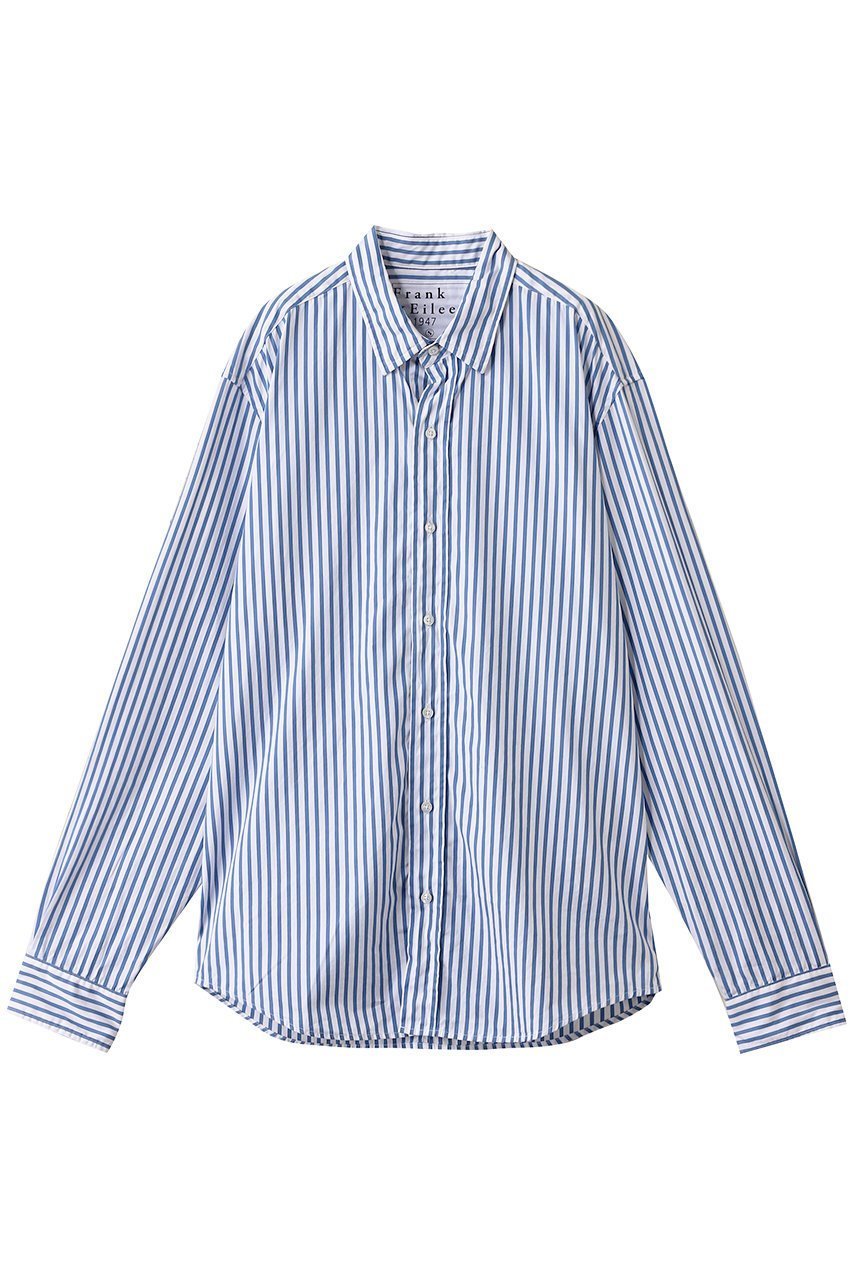 【フランク&アイリーン/Frank&Eileen / MEN】の【MEN】FINBAR イタリアンコットン ストライプ シャツ 人気、トレンドファッション・服の通販 founy(ファニー) 　ファッション　Fashion　メンズファッション　Fashion for Men　ストライプ　Stripe, Striped Pattern　スリーブ　Sleeve, Long Sleeve / Short Sleeve　バランス　Balance, Style Balance　ボトム　Bottoms, Lower Wear　ロング　Long, Long-Length　エレガント 上品　Elegant　 other-1|ID: prp329100004619150 ipo3291000000035964724